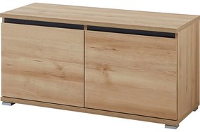 Шкаф за обувки в буков декор с пейка Lissabon - Germania