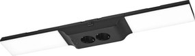 Osram - LED димируемо осветително тяло за под шкаф с контакти UNDERCABINET LED/10W/230V черно