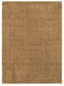 Ръчно изработен вълнен килим в цвят жълта охра 170x240 cm Mosaic Ochre – Lorena Canals