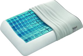 Възглавница Technogel, Anatomic Plus, 66x42x13, Мемори пяна, Терморегулиращ гел