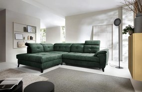 Ъглов диван Ferin-Prasino-Left