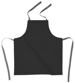 Черна памучна кухненска престилка - Tiseco Home Studio