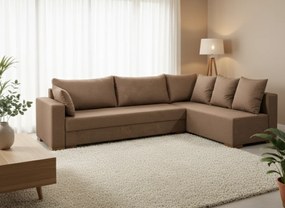 Ъгъл диван Trendy-Left-265φ 165β cm.-MInk