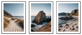 Картини в комплект от 3 бр. 30x40 cm Rocky Coast – knor