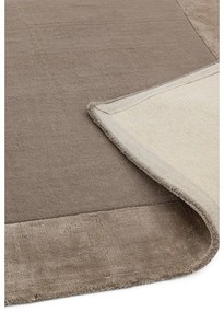 Кафяв ръчно изработен килим със смес от вълна 200x290 cm Ascot – Asiatic Carpets