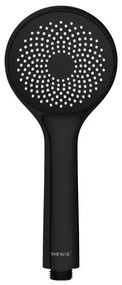 WENKO 24922100 - Душова глава WATERSAVING SYSTEM 9,5 x 9,5 см, черна