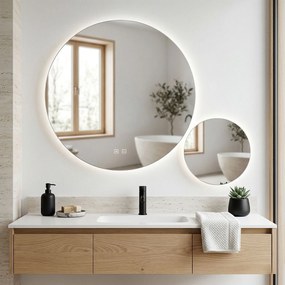 Огледало LED R-9045 90cm + 45cm