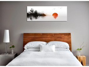 Живопис 80x30 cm Sunrise - Wallity