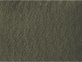 Зелен ъглов диван от прежда с примки от букле (ляв ъгъл) Azra – Bobochic Paris