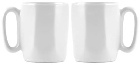 Бели глинени чаши за еспресо в комплект от 2 бр. 80 ml Fuori – Vialli Design