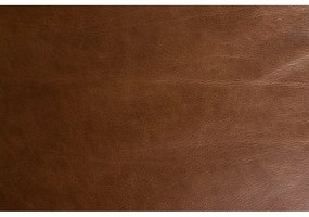 Кафяв кожен диван 214 cm Douglas – Dutchbone