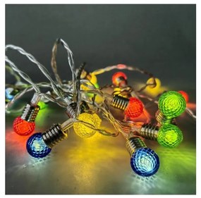 Retlux - LED Коледни лампички 20xLED/2xAA/топло бял 1,8 м крушки