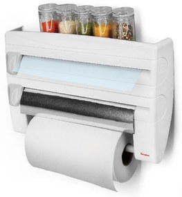 Кутия за кухненски кърпи и други аксесоари , дължина 38 cm - Metaltex