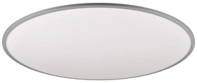 LED осветително тяло за таван в сребристо ø 100 cm Yuma - Trio
