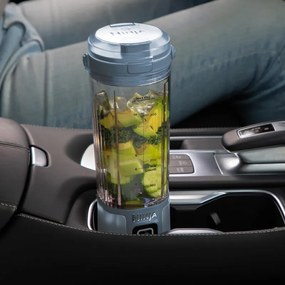 Преносим блендер Ninja Blast BC151EUNV, 7.4W, 530 мл, Стоманен нож с 6 остриета, Трошене на лед, До 10 цикъла, Без BPA, USB-C, Син