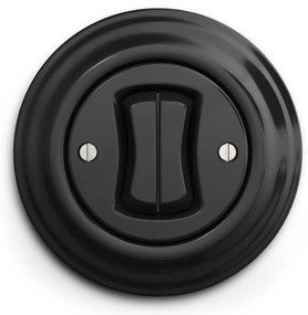 Kliklap - Ретро серийен ключ с рамка №5, черен