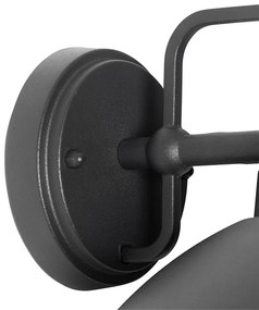 Модерна външна стенна лампа черна IP44 - Marcel