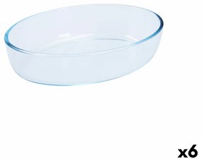 Ястие за печене Pyrex Classic 26 x 18 x 7 cm Прозрачен Cтъкло (6 броя)