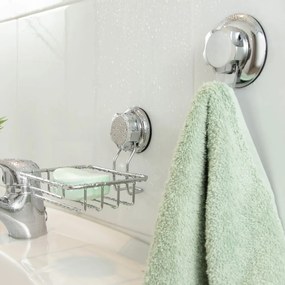 Самозадържащ се стоманен дозатор за сапун в сребристо Bestlock Bath - Compactor