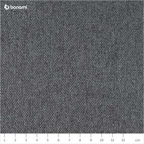 Тъмносив U-образен разтегателен диван, десен ъгъл Sweet Harmony - Miuform