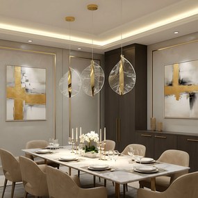 Лампа LED G129-CP GOLD