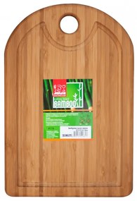 Бамбукова дъска овална 21,5x32,2x1,9см (B3062M)