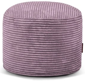 Лилав пуф от рипсено кадифе Mini – SLOWDOWN