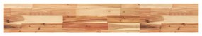 4008836 vidaXL Плот за маса, 120x20x4 см, правоъгълен, акация масив