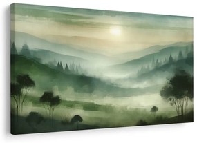 Картина на платно – Зелени склонове