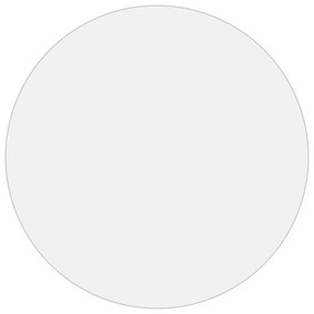 288253 vidaXL Протектор за маса, прозрачен, Ø 110 см, 1,6 мм, PVC