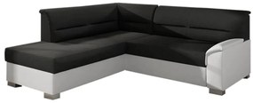 Разтегалелен диван JAKOB, 250x87x208, sawana14/soft017white, ляво