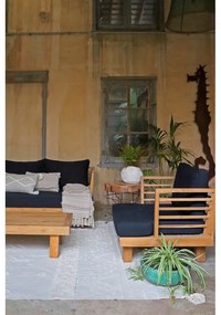 Бял ръчно изработен памучен килим подходящ за пране 200x300 cm Tribu Natural – Lorena Canals