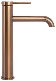 Смесител за мивка Rea Spot Brush Copper High