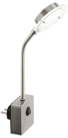 Eglo 54649 - LED Лампа за контакт LED/4,5W/230V 3000K матов хром