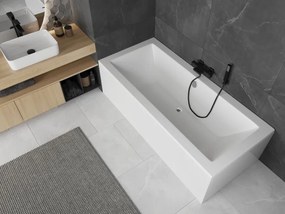 Mexen Cube правоъгълна вана 180 x 80 см с облицовка, бяла - 55051808000X