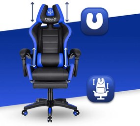 Геймърски стол HC-1039 Blue