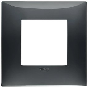 VIMAR 09662.03 Декоративна рамка технополимер, 2M, Сив гланц,  NEVE UP