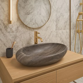 Умивалник за плот Rea Roxy A Stone D.Grey