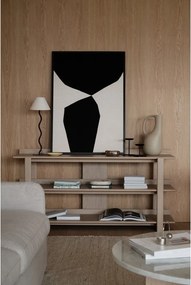Конзолна маса с дъбов плот в светло естествен цвят 43x150 cm Kilian – Rowico