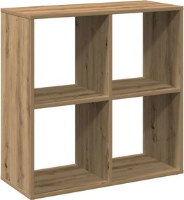 858011 vidaXL Разделител за стая / библиотека, дъб артизан, 69,5x29x69,5 см