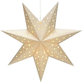 Коледна висяща светлинна украса в златист цвят Solvalla - Markslöjd