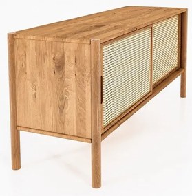 Масичка за телевизор от дъб 142x64 cm Pola - The Beds