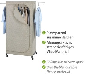 Бежов текстилен гардероб 75x160 cm Balance – Wenko