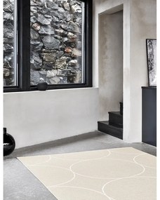 Кремава пътека за открито и закрито 70x200 cm Boo Linen – Pappelina