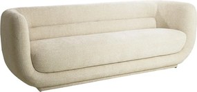 Кремав диван 237 cm Kialy – Light &amp; Living