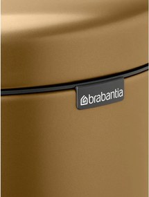 Стоманено кошче за боклук с педал в месингов цвят 30 l NewIcon – Brabantia