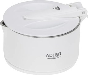 Туристическа ел.кана Adler AD 1377, 600W, 0.6 л, Сгъваем силиконов корпус, Защита от прегряване, Светлинен индикатор, Бял