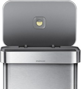 Комплект от държач и два абсорбатора за миризми за кошчето за отпадъци - simplehuman