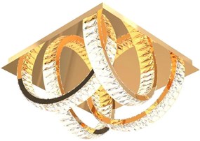 Zuma Line MX3274-4-3GT - LED таванна лампа TULA LED/23,5W/230V златна