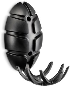 Черна кука за стена Bug - Spinder Design
